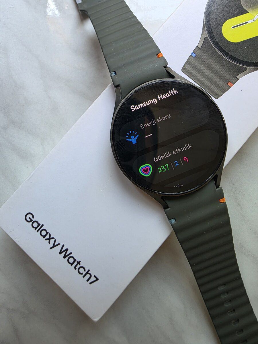 Samsung Galaxy Watch 7 Green 44mm — Elektronika, Bakı (6)