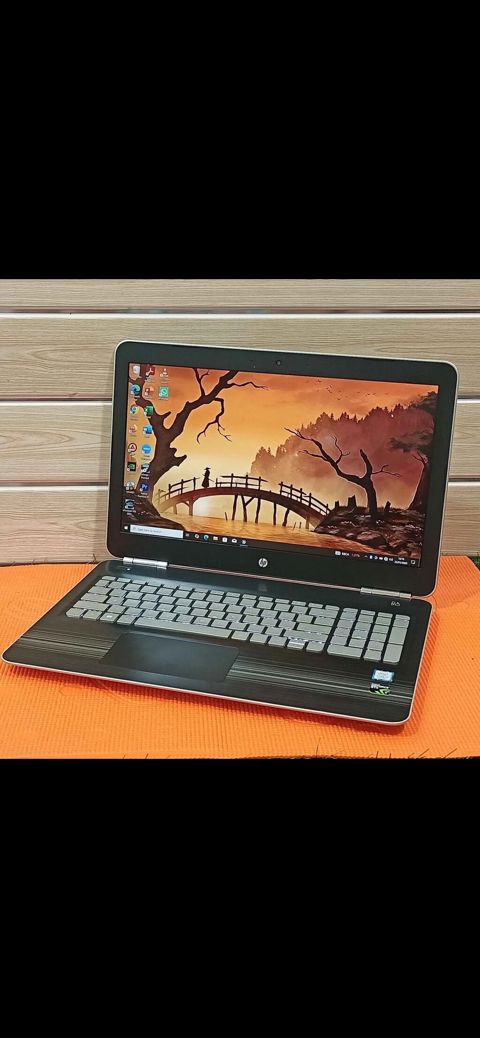 Hp Pavilion Gaming 17.3inch Batareya saglamliqi 100 I7 7700HQ 16GB