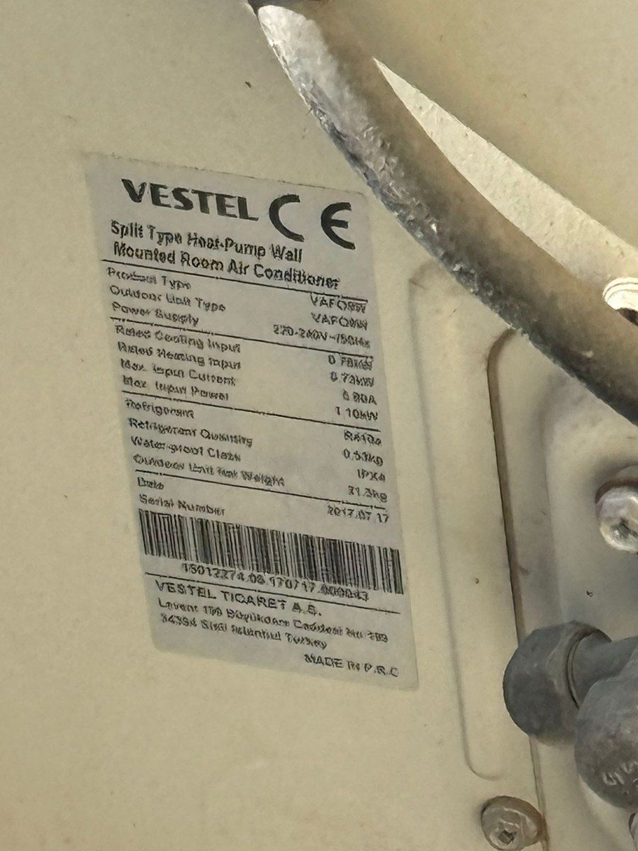 Kondisioner Vestel — Ev texnikası, Bakı (3)