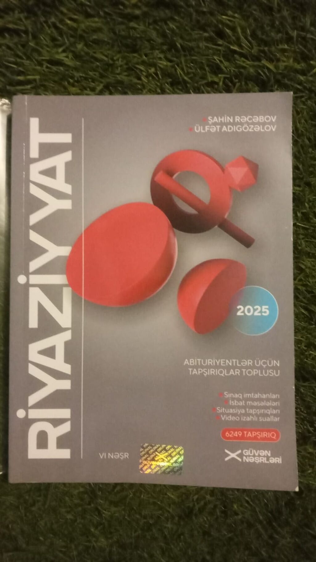 Riyaziyyat – Abituriyentlər üçün tapşırıqlar toplusu (2025) — Mallar, Digah