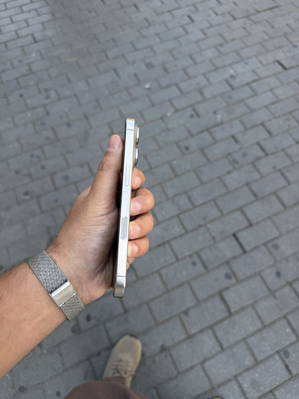 IPhone 16 Pro, 256 GB, Natural Titanium, Zəmanət, Face ID — Apple iPhone, Bakı (3)
