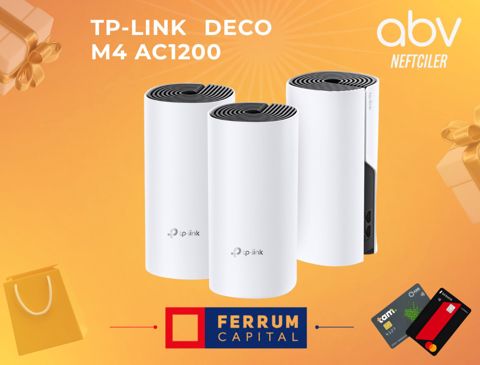 Wi-Fi siqnal gücləndirici TP-Link Deco M4 — AC1200 — Bakı