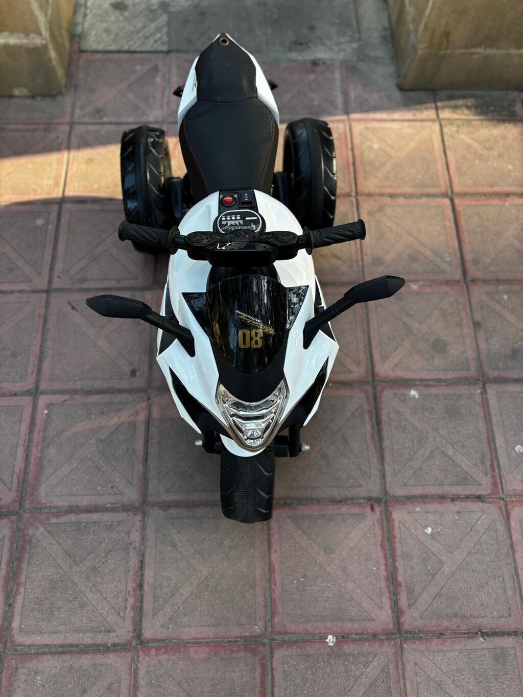 Uşaq üçün elektrikli üçtəkərli motosiklet - Model: “New Youth 08” — Oyuncaqlar, Bakı (5)
