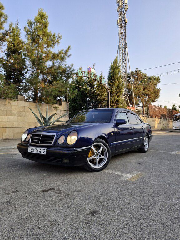Mercedes E 220, 2.2 L, 1999 il, 353 000 km — Avtomobillər, Şirvan (2)