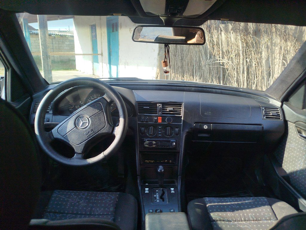 Mercedes C 180, 1.8 L, 1994 il, 433 223 km — Avtomobillər, Xaçmaz (3)