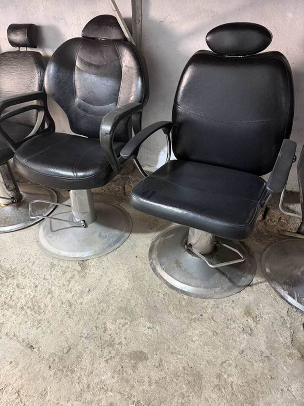 Bərbər salonu üçün hidravlik kreslolar — Mebel, Bakı (3)