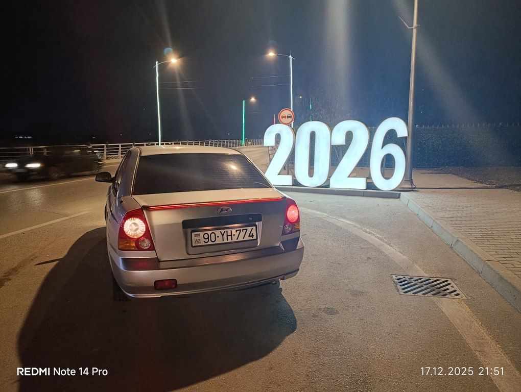 Hyundai Accent, 1.5 L, 2005 il, 500 000 km — Avtomobillər, Mingəçevir (3)