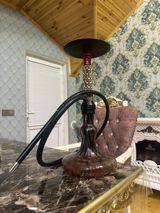Şişa (nargilə) dəsti - Komplekt tərkibi: şüşə kolba, metal gövdə — Красота и здововье