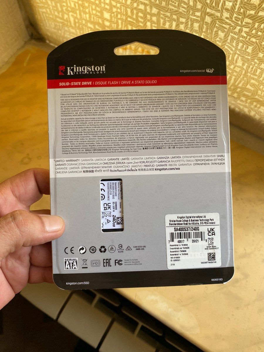 SSD Kingston A400 240GB — Elektronika, Bakı (2)