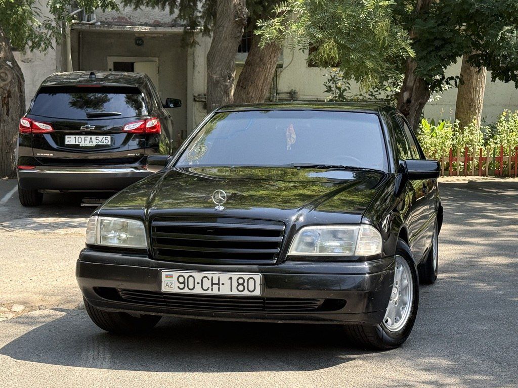 Mercedes C 180, 1.8 L, 1995 il, 240 545 km — Avtomobillər, Bakı (3)