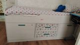 Uşaq/yeniyetmə üçün funksional çarpayı - Ölçü: təxmini 80×190 sm — Furniture