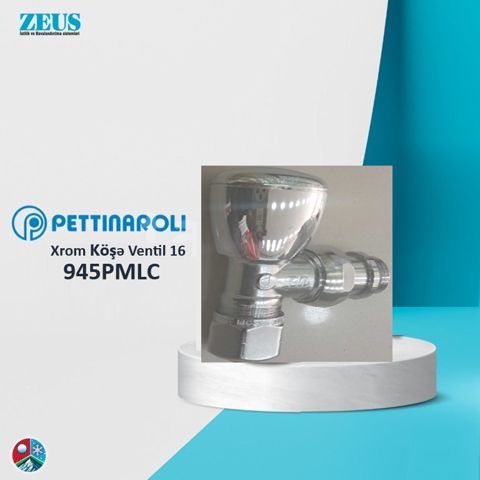 Ventil Xrom 16 Köşə Pettinaroli — Bakı