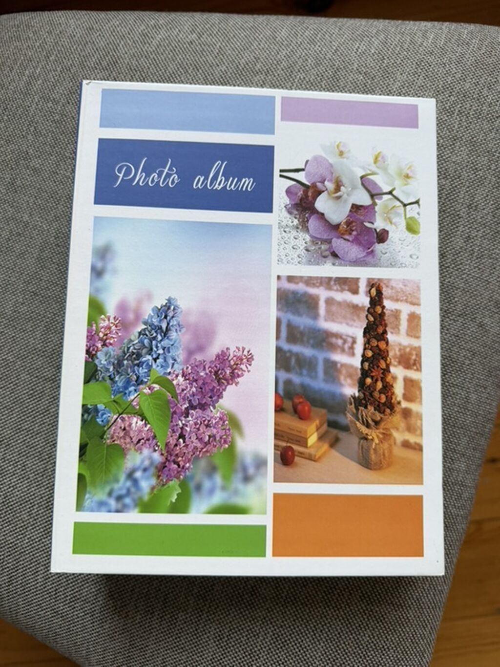 Foto albom, şəkil albomu satışdadır - Klassik dizaynlı, üz qabığında — Mallar, Qobu
