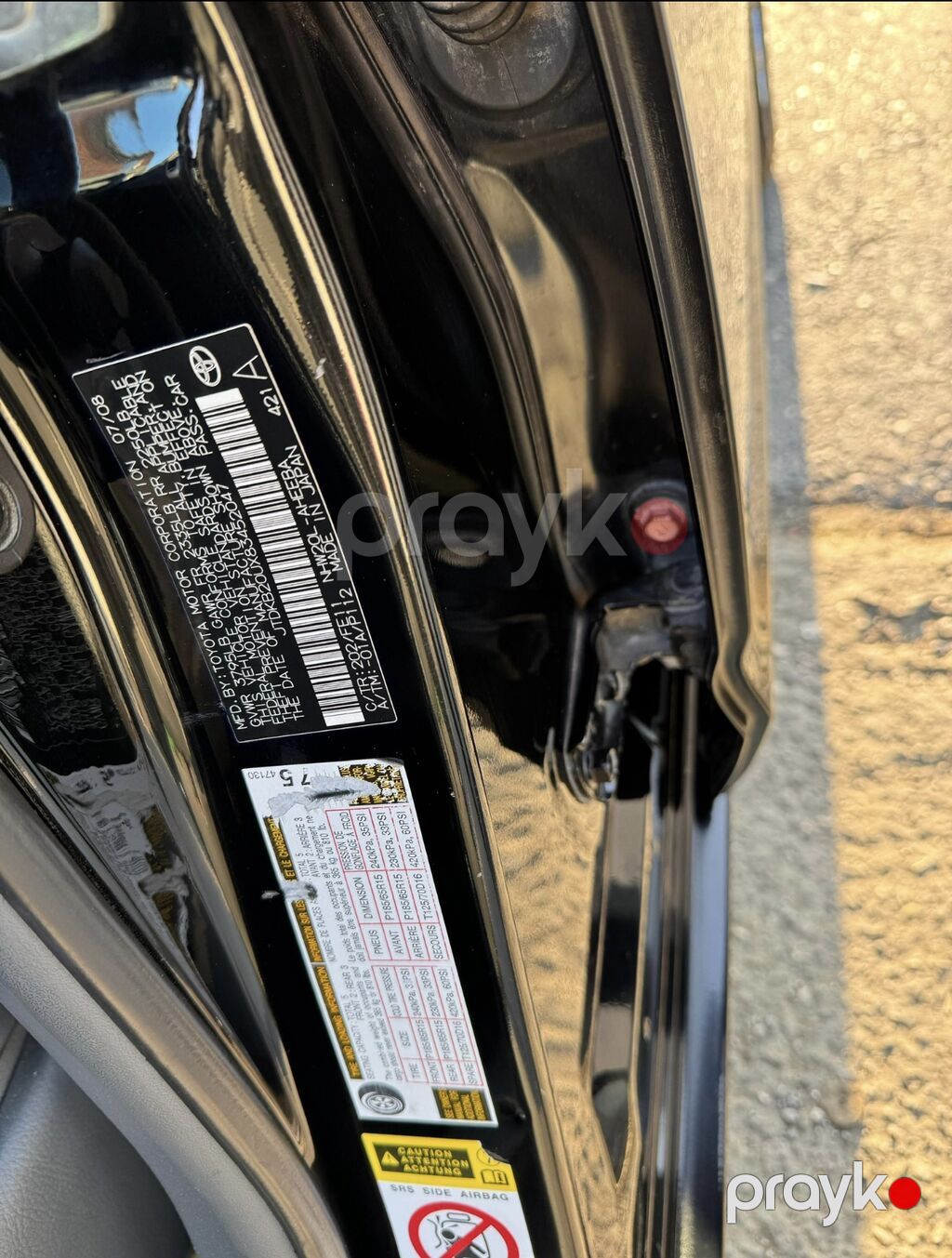Toyota Prius: 1.5 l 2008 il Hetçbek 77-EU-415 — Avto, Bakı (8)