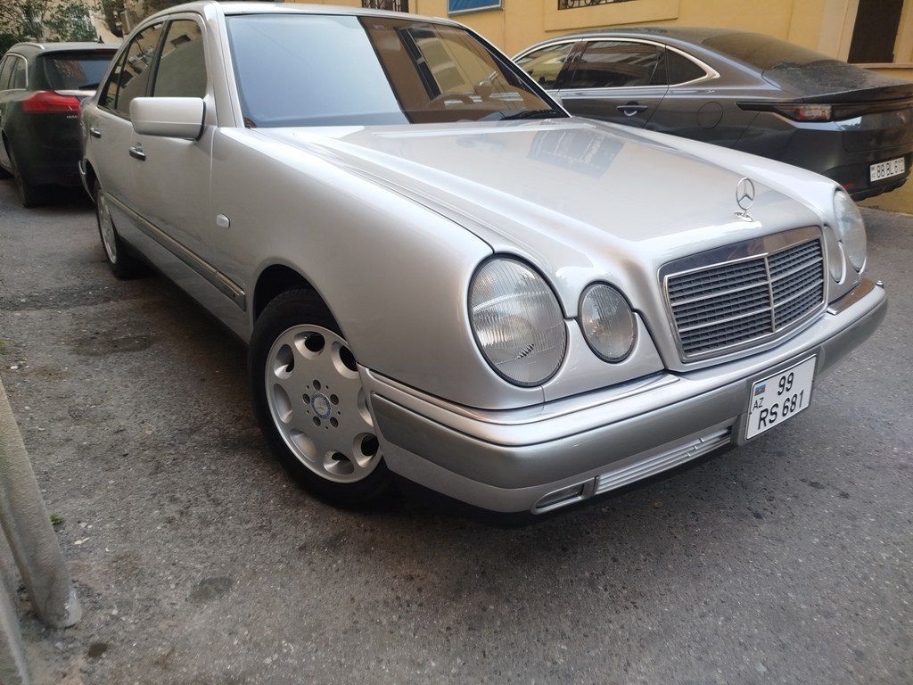 Mercedes E 200, 2.2 L, 1998 il, 314 312 km — Avtomobillər, Bakı (2)