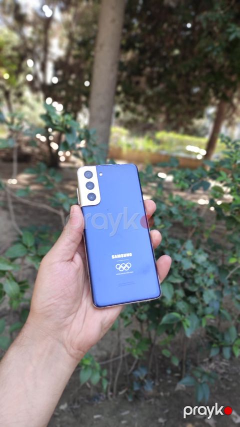 Samsung Galaxy S21 5G, 256 GB, rəng - Mavi, Simsiz şarj