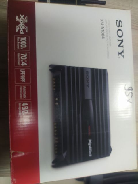 Sony XM-N1004 Xplod 4-kanallı avtomobil gücləndiricisi - Maksimal — Sumqayıt