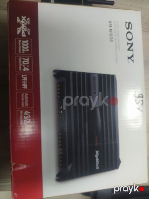Sony XM-N1004 Xplod 4-kanallı avtomobil gücləndiricisi - Maksimal