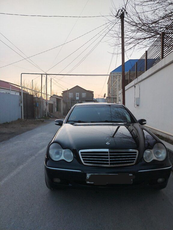 Mercedes C 240, 2.6 L, 2002 il, 338 000 km — Avtomobillər, Bakı (7)