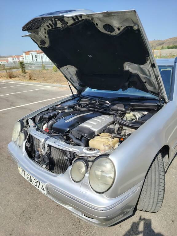 Mercedes E 270, 2.7 L, 2000 il, 456 000 km — Avtomobillər, Bakı (6)