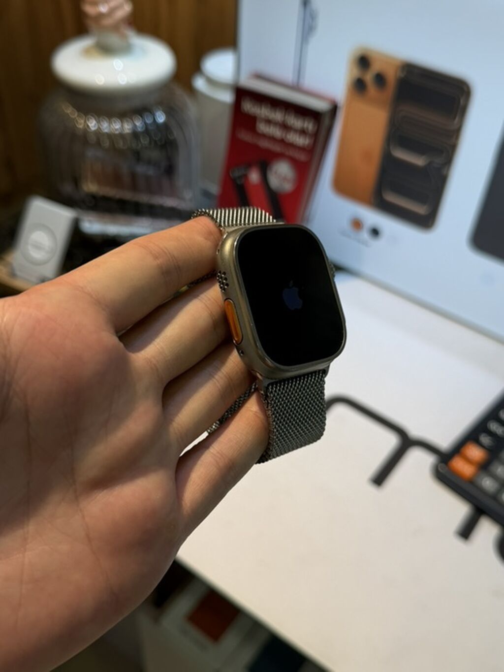 Apple Watch Ultra 2 Titanium Yeni kimidir. Cizigsizdir tam. 99% — Aksesuarlar, Bakı (3)