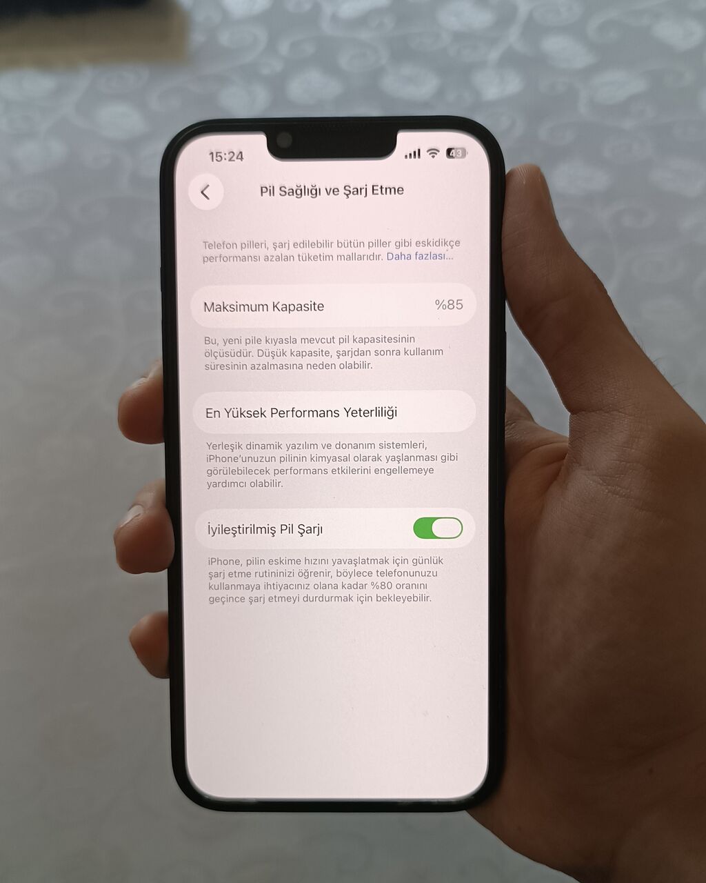 IPhone 13, 128 GB, Midnight, Face ID — Apple iPhone, Bakı (5)