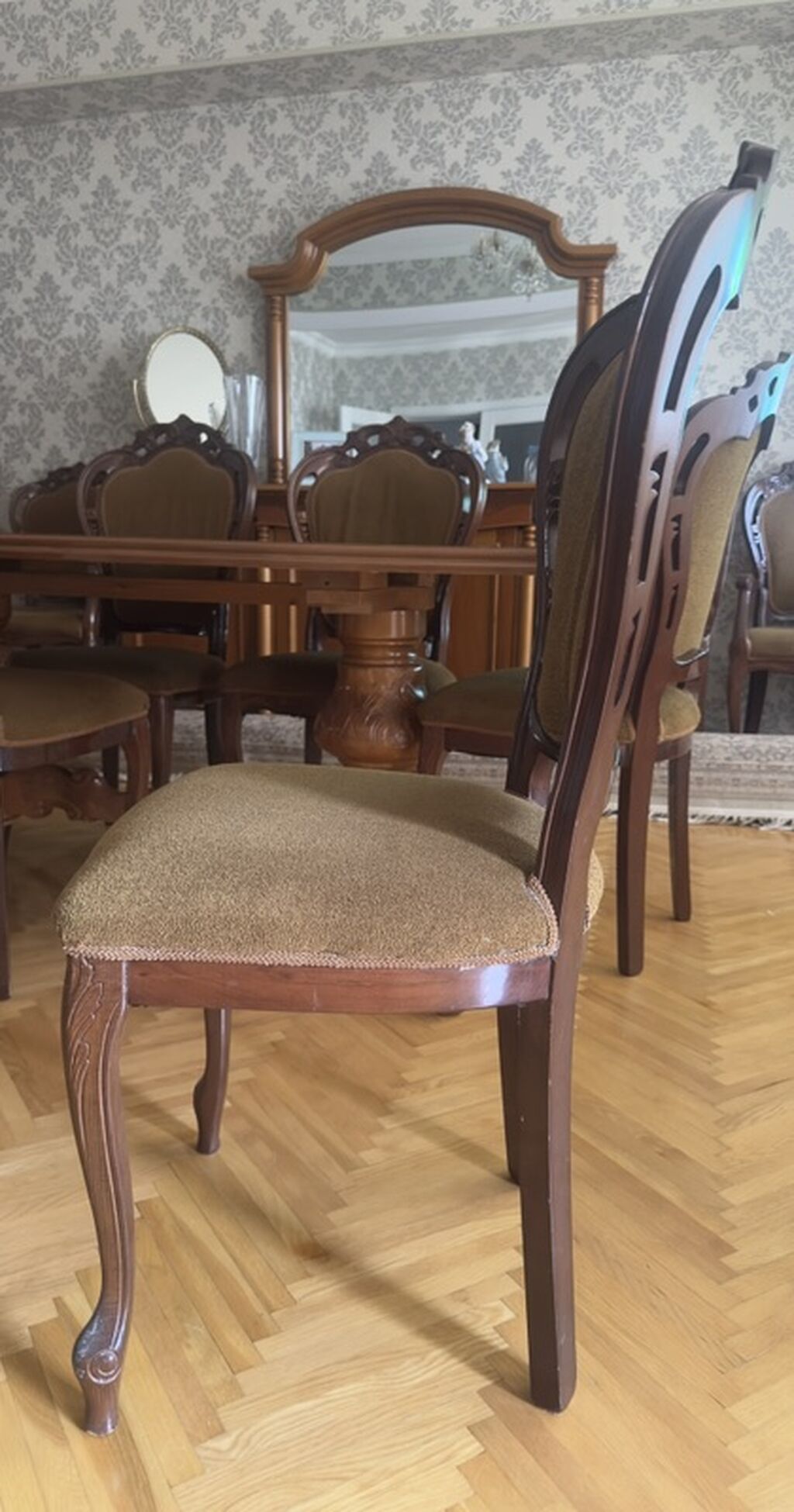 Qonaq otağı üçün, İşlənmiş, Qatlanmayan, Stul — Stullar, Bakı (3)