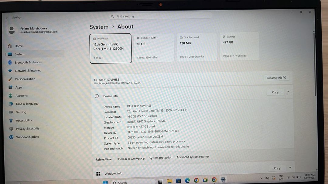 Asus VivoBook — Elektronika, Bakı (2)