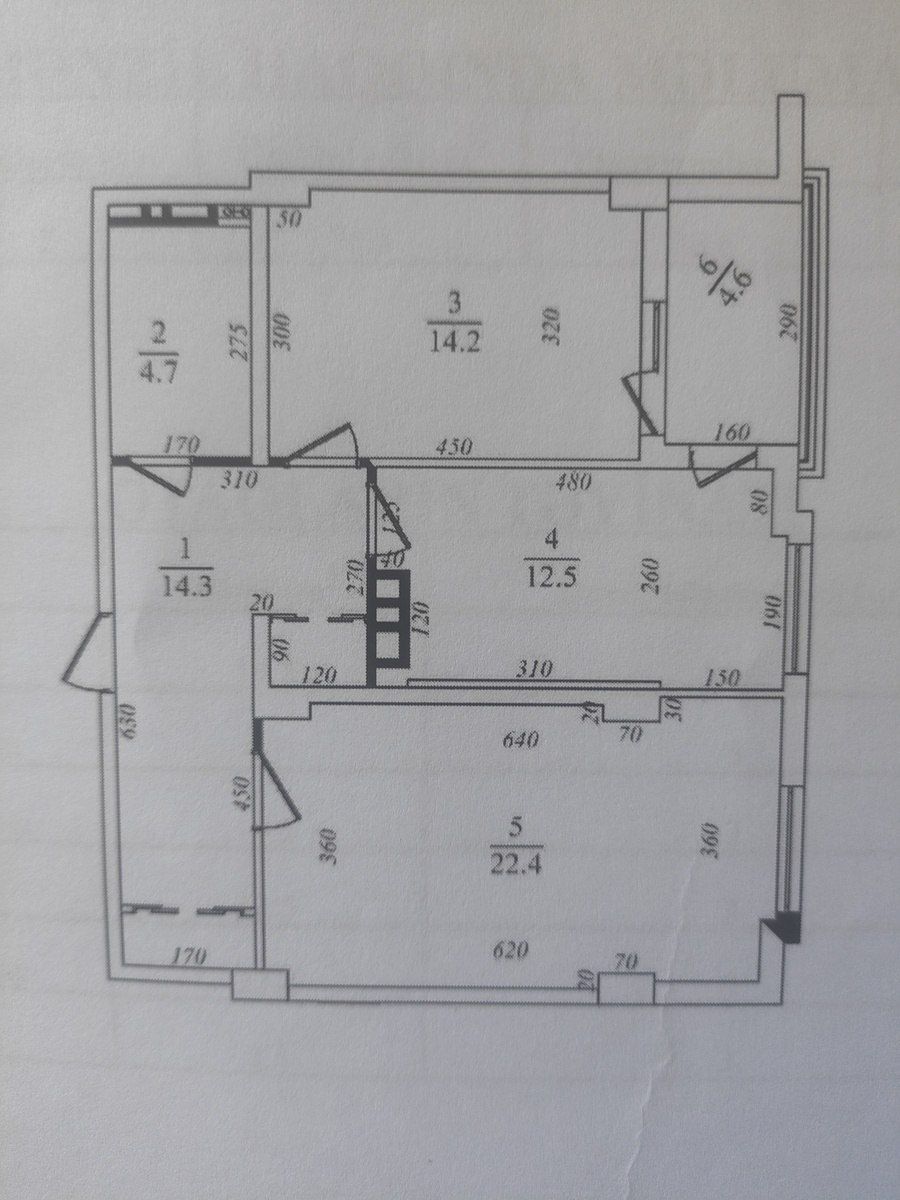 2-otaqlı yeni tikili, Q.Qarayev m., 74.54 m² — Mənzil, Bakı (3)
