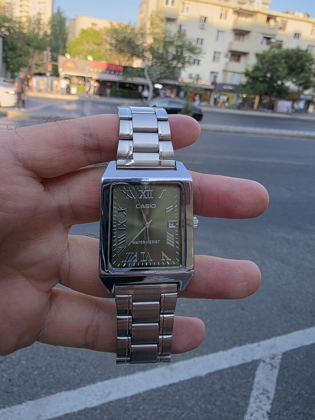 "Casio" kişi qol saatı. Yenidir. Cəmi 12 manata. Əla saatdır — Qol saatları, Bakı