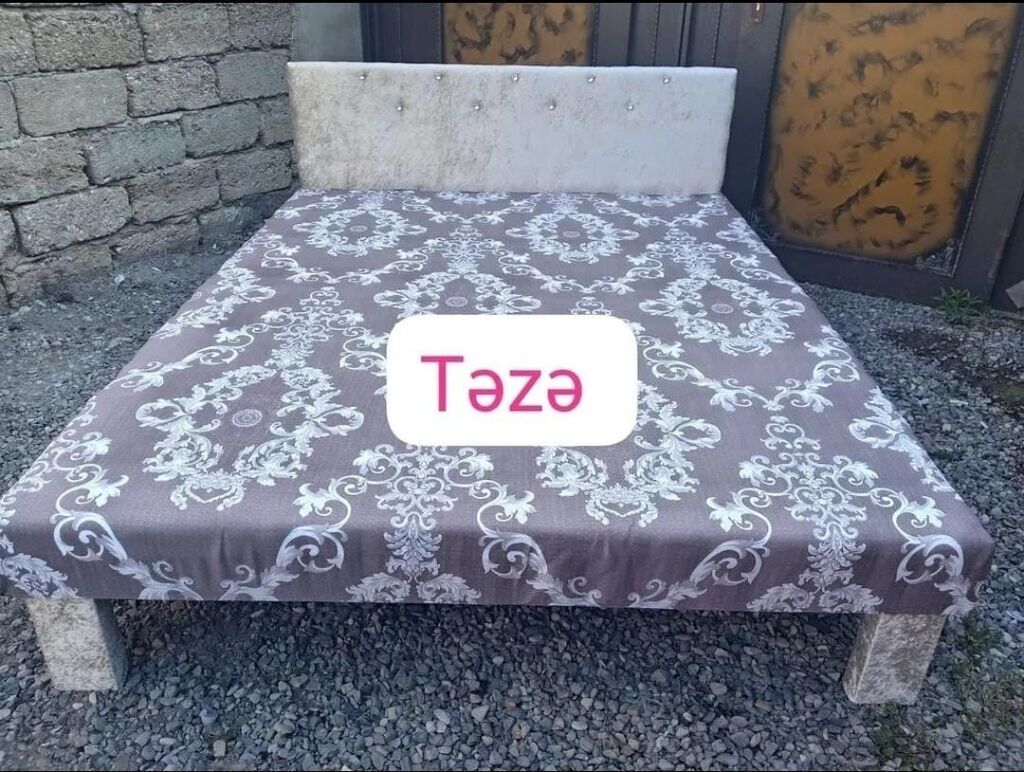 Təzə çarpayılar. 1 nəfərlik çarpayılar 60 manat. 2 nəfərlik taxt 110 — Mallar, Digah (2)
