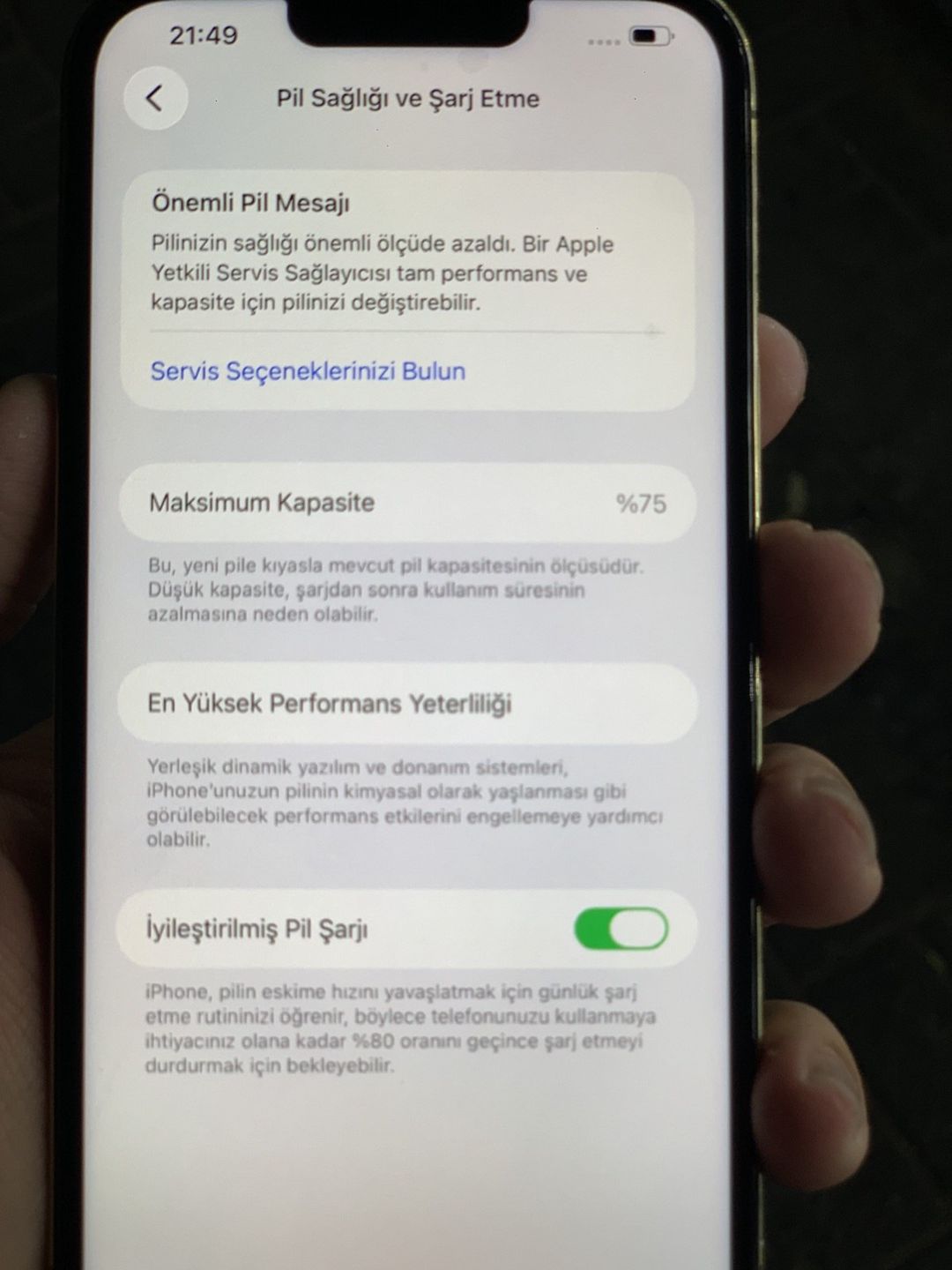 Apple iPhone 13 Pro Max Gold 128GB/6GB — Smartfonlar, Bakı (4)