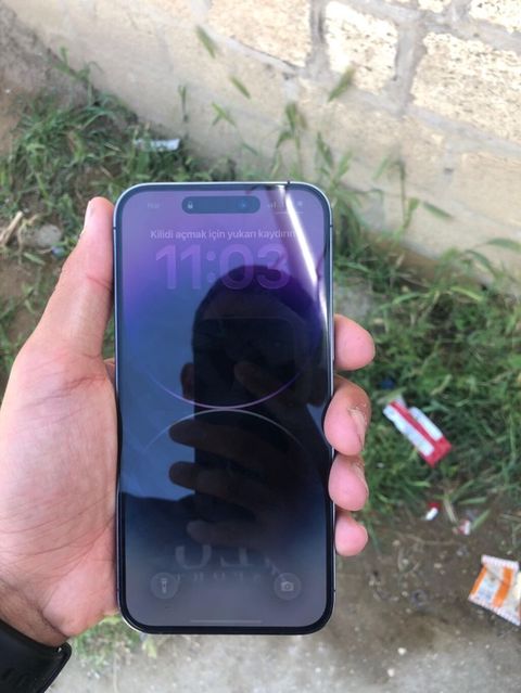 IPhone 14 Pro Max, 128 GB, Deep Purple — Bakı
