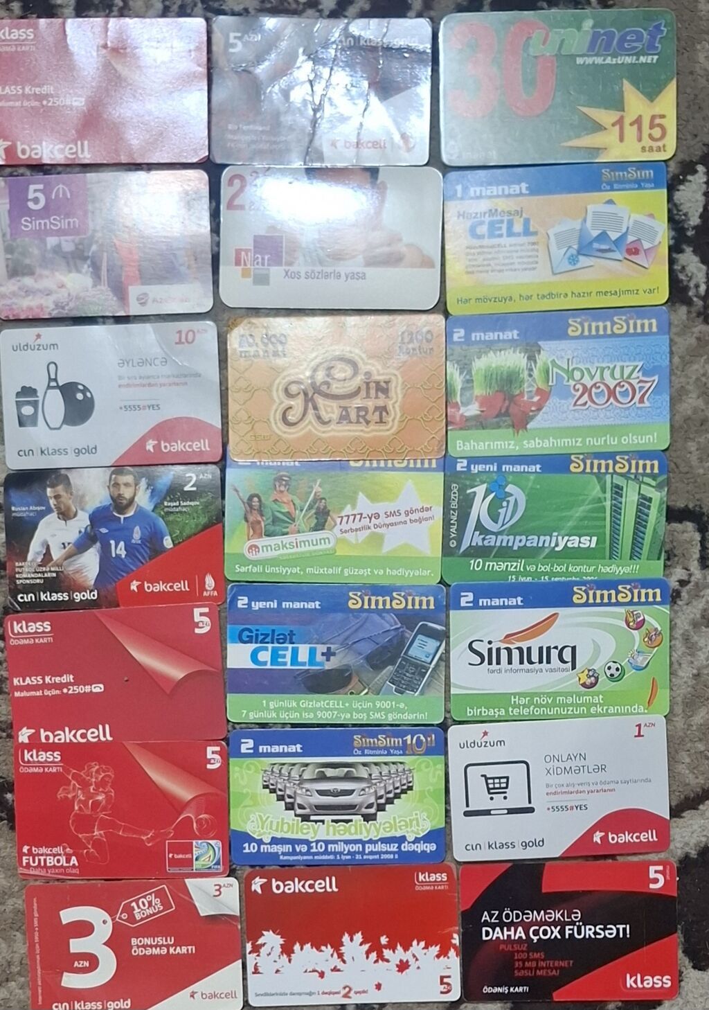 Sin Cin Nar konturlari 2000 ci ilin evvel8nden 2014 cu ile kimi var — Mallar, Bakı (2)