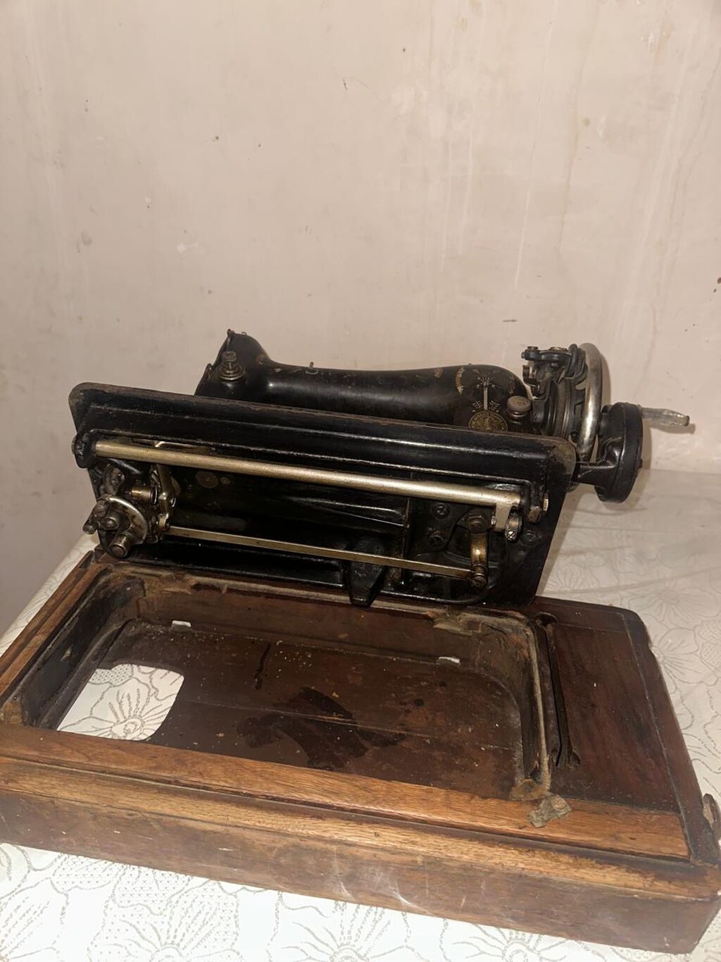 Məhsul: Singer tikiş maşını (antik) Təsvir: - Brend: The Singer — Mallar, Bakı (4)