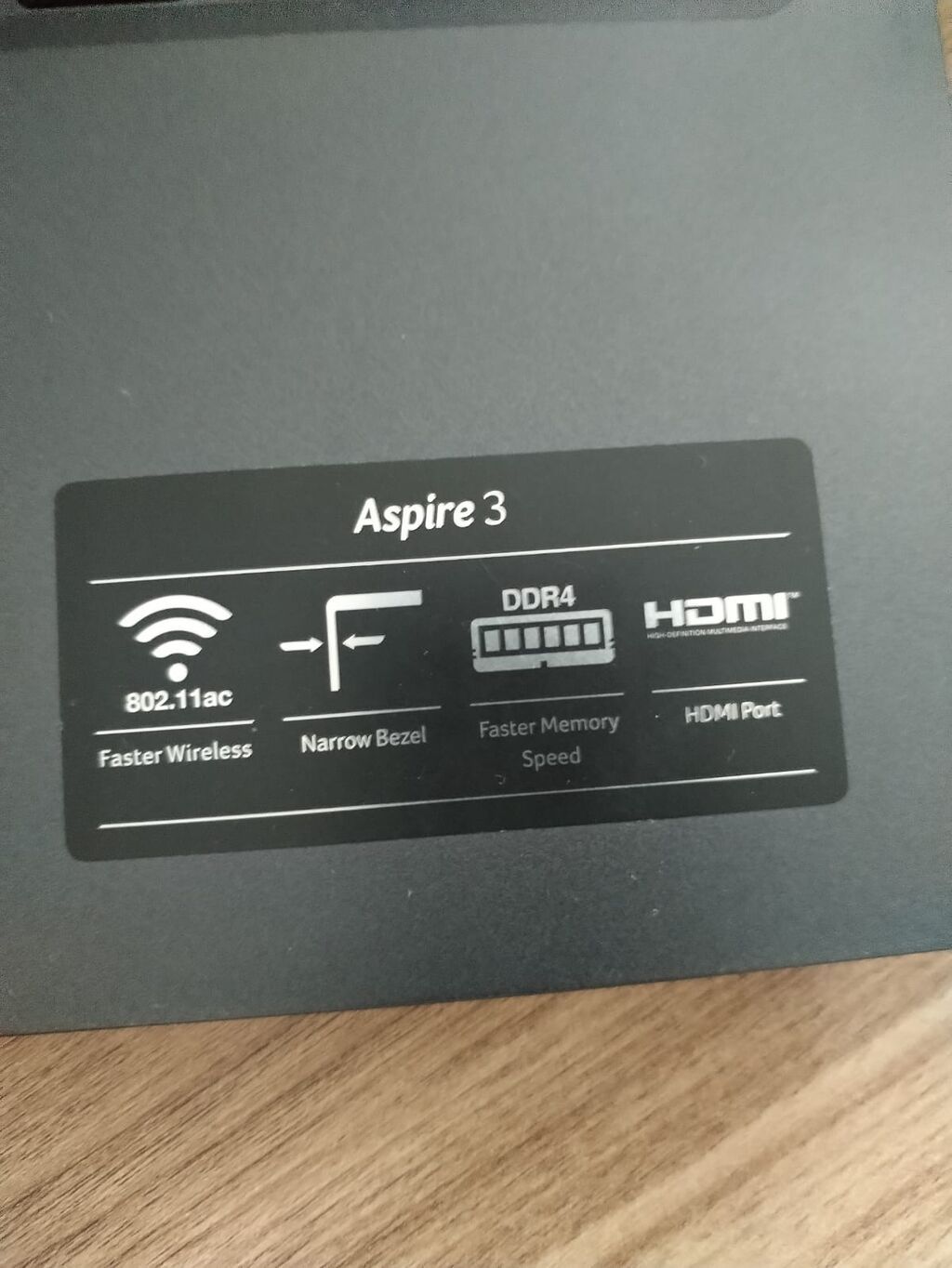 Acer Aspire 3 noutbuku - Ekran: 15.6" Full HD 1080p, dar çərçivə — Acer, Sumqayıt (3)