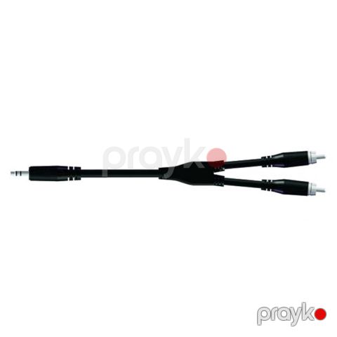 Proel BULK540LU3 3.5 mm Stereo Jack - 2 X RCA — Bakı