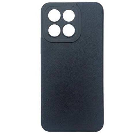 Honor X6C case Leather Camera Open Black — Bakı