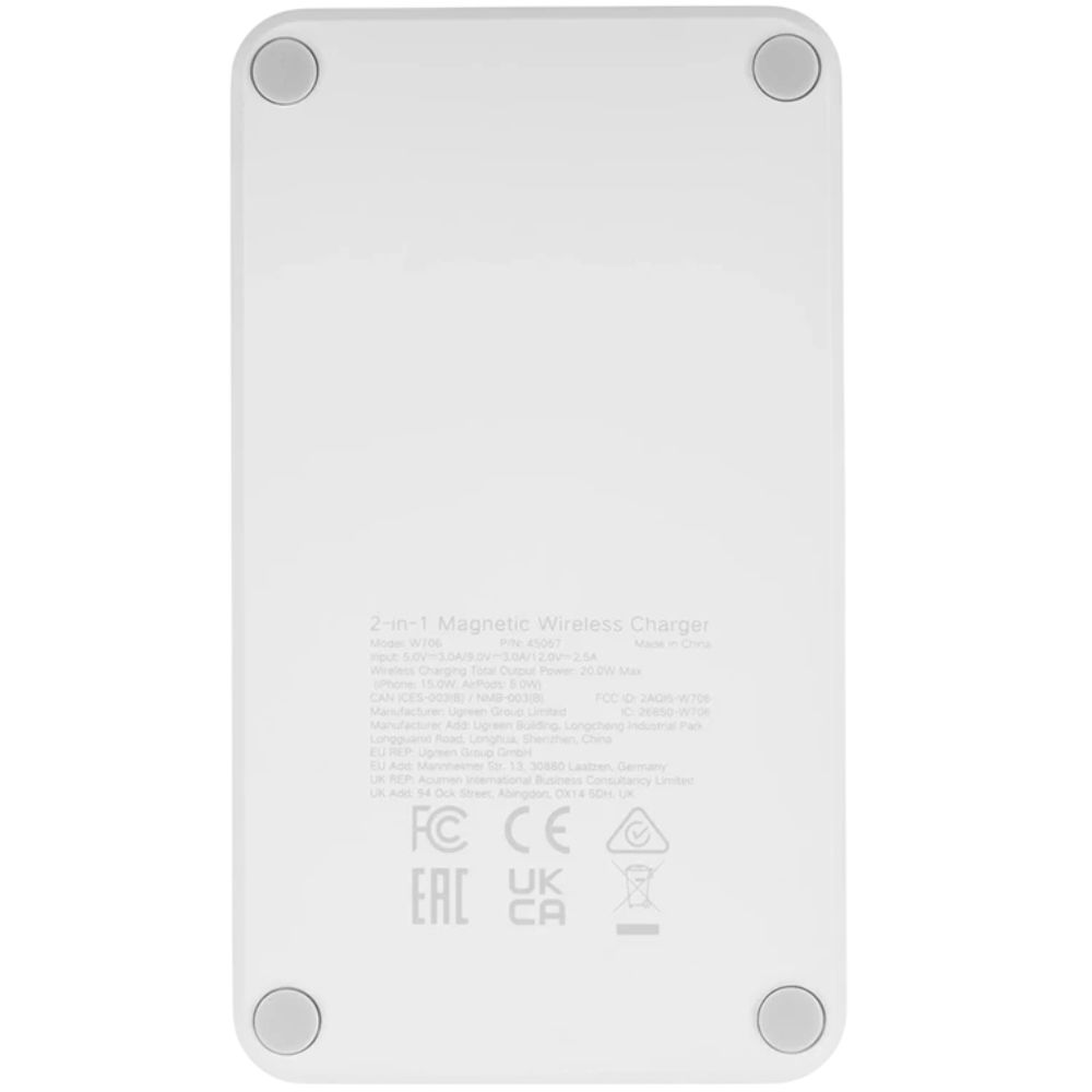 Simsiz enerji toplama cihazı Ugreen 2 in 1 W706_45057 — Mallar, Bakı (3)