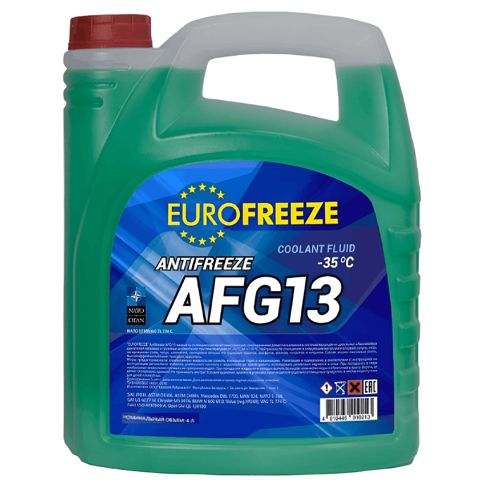 Antifriz Eurofreeze AFG 13 (-35) Yaşıl 4 lt — Bakı