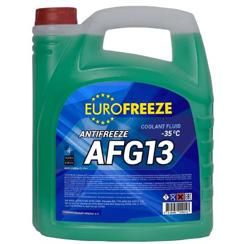 Antifriz Eurofreeze AFG 13 (-35) Yaşıl 4 lt — Bakı