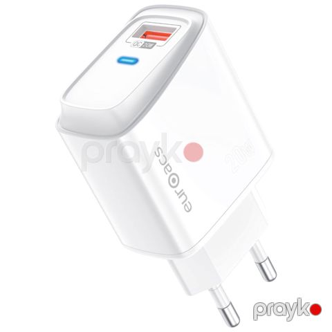 Adapter Euroacs EU-MA325 20W ACHRBA470489 White — Bakı