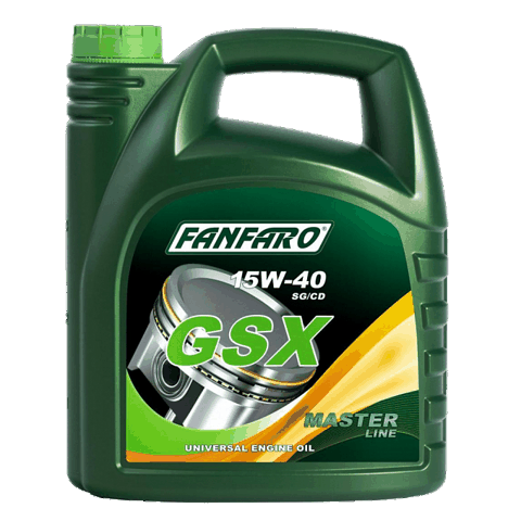 Mühərrik yağı Fanfaro GSX Universal SAE 15W-40 5L Special — Bakı