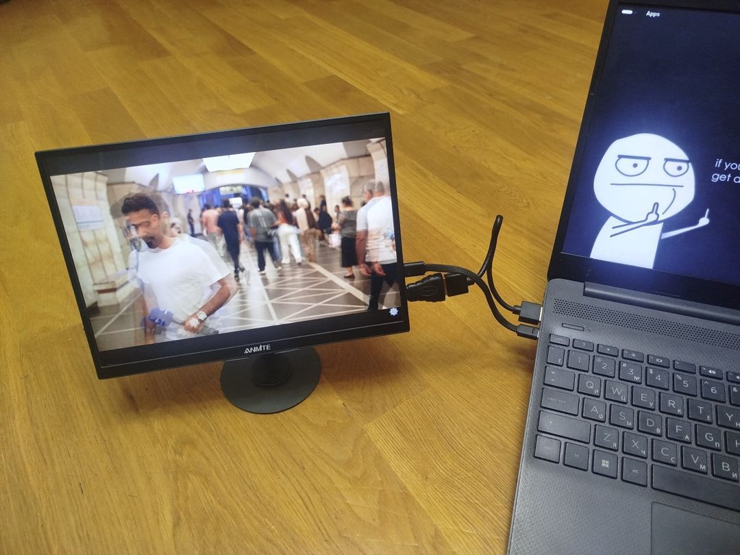 10.5" Portativ monitor Anmite - 1920×1280, 60Hz — Elektronika, Bakı (6)