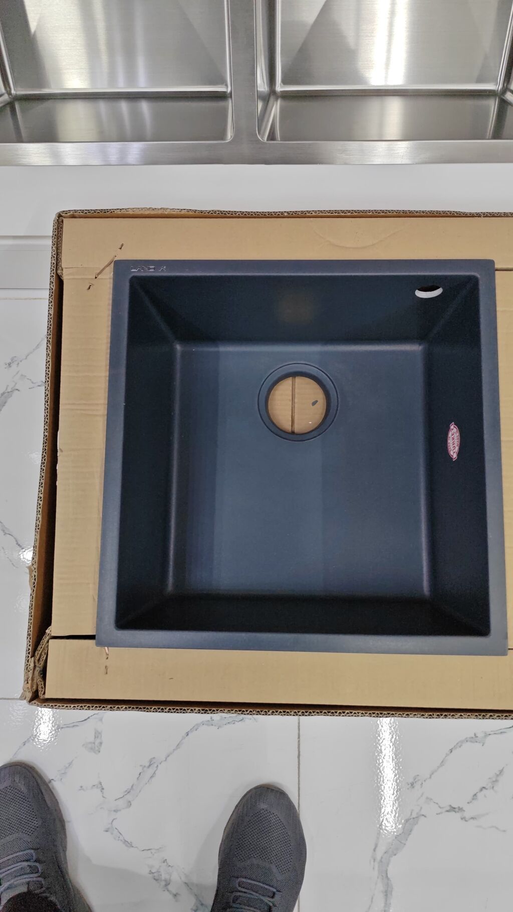 Mətbəx üçün ikitərəfli və təkqablı lavabo modelləri - Materiallar — Santexnika, Bakı (3)