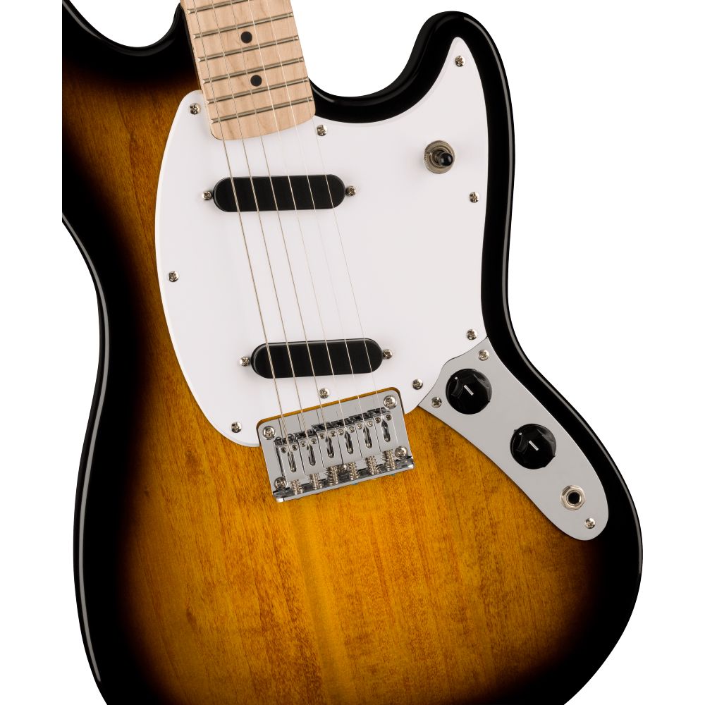 Elektrik gitara Fender Squier Sonic Mustang 2 Sunburst — Musiqiə alətləri, Bakı (3)