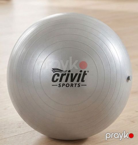 Crivit Sports fitnes/topu (gym ball), gümüşü rəng. 120 kq çəki — Bakı