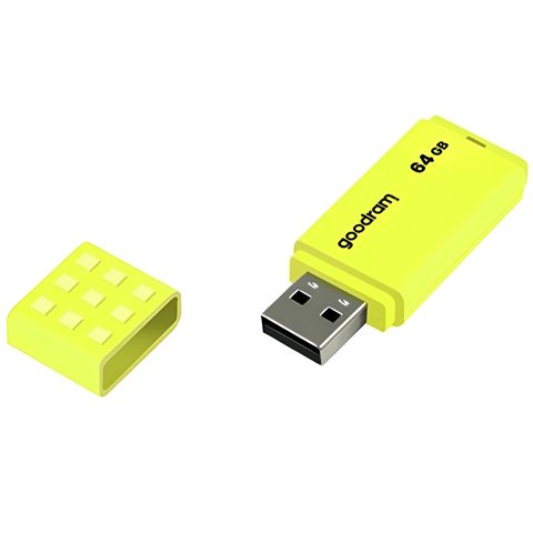 Fleş kart Goodram 64 GB USB 2.0 Yellow UME2 5908267935705 — Bakı