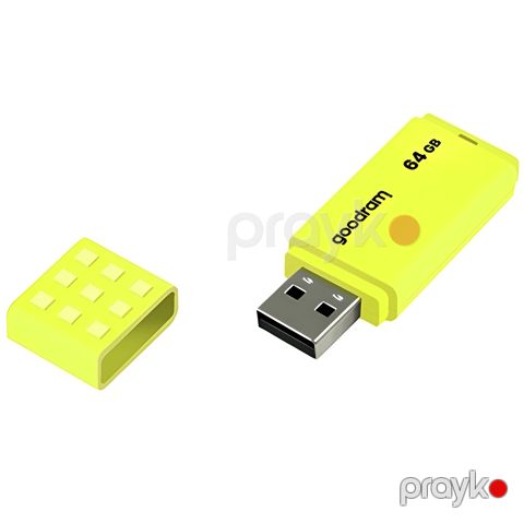 Fleş kart Goodram 64 GB USB 2.0 Yellow UME2 5908267935705 — Bakı