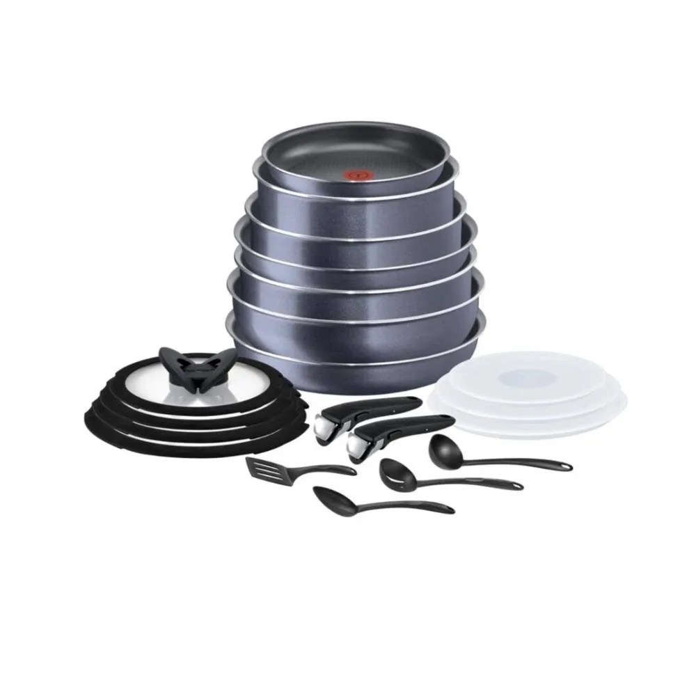 Tava və qazan dəsti Tefal Ingenio Titanium Elegance Böyük Set 20 Parça (2100114530) — Bakı